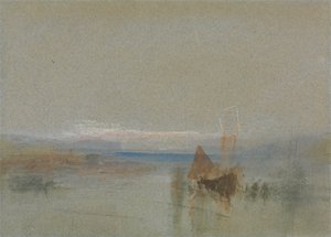 Halászhajókat csábítottak le Havre -ból alkotó: Joseph Mallord William Turner